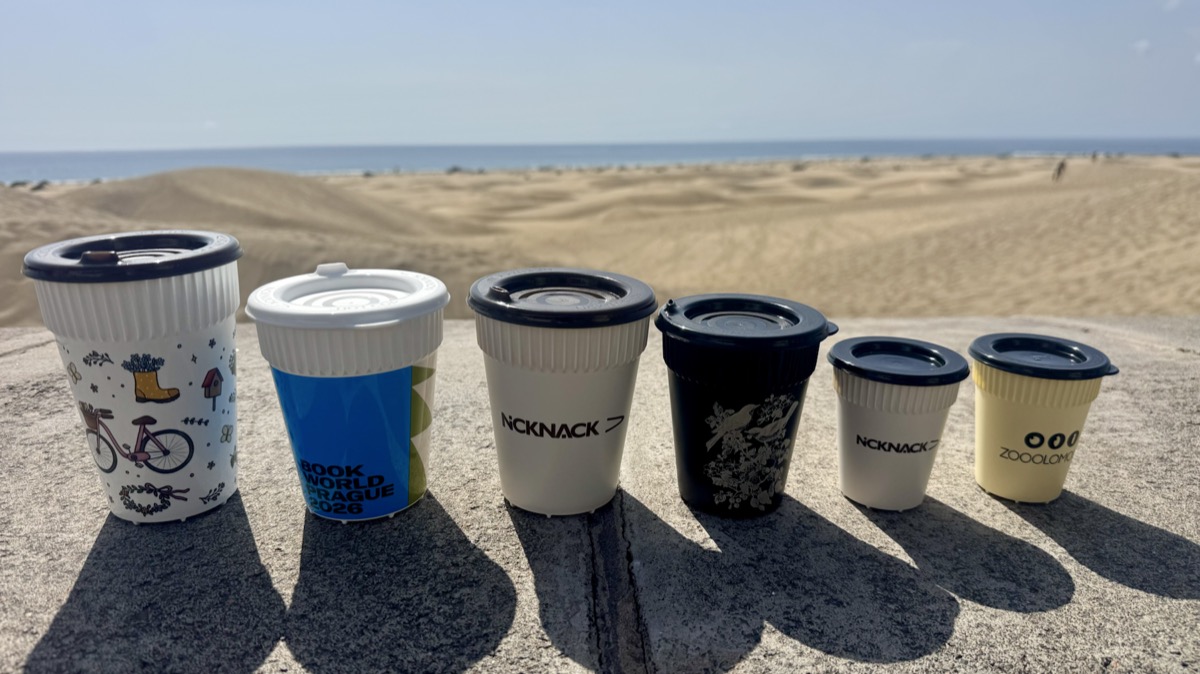 Hot Cup reutilizable en diferentes formatos