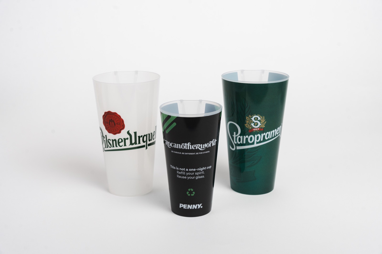 Classic Cup con tres estilos de personalización